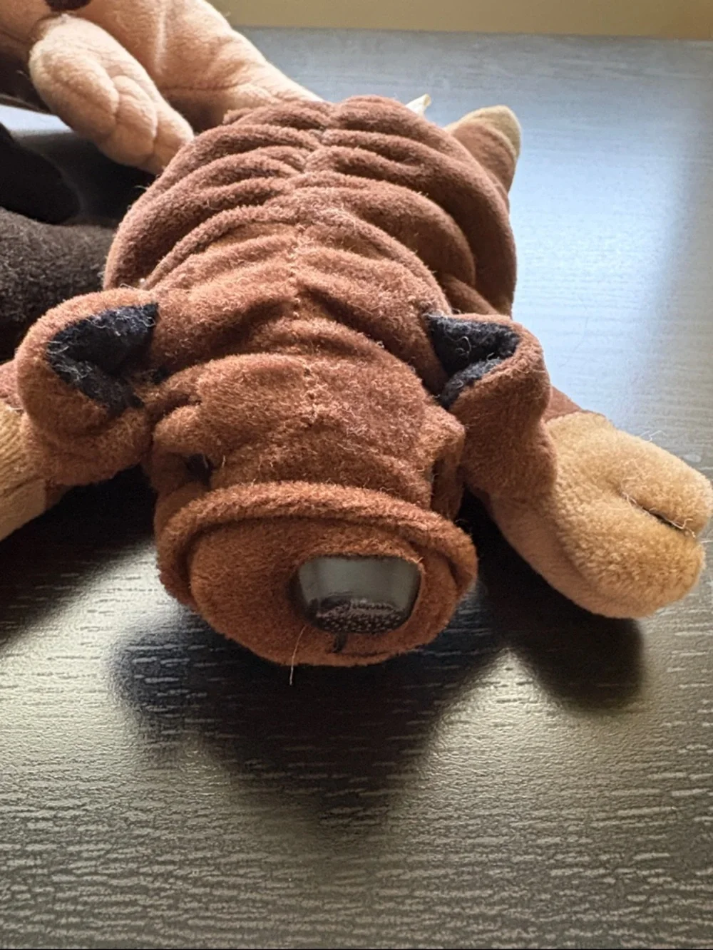 Brown & Dark Brown Plush Puppy Dog Bundle